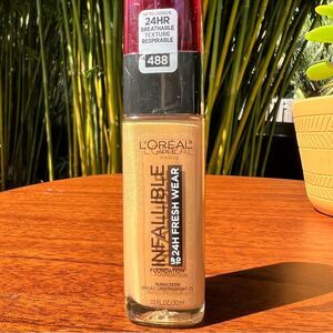 L’Oreal infallible foundation 🖤 new 🖤 488 🖤